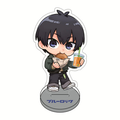 Blue Lock Casual Snack Version 10cm Acrylic Stand Figures Keychain