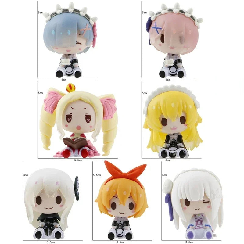 Re:Zero Emilia Ram Statue