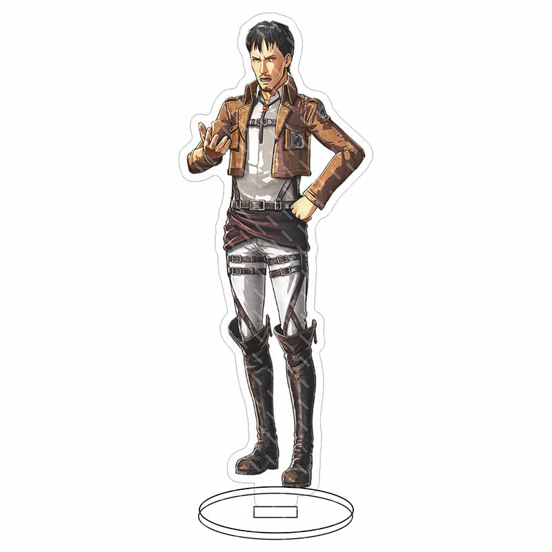 16CM Anime Acrylic Stand‌ Attack on Titan Connie Springer Mikasa Ackerman Eren Jaeger Armin Arlert Cos Figure Ornaments Gifts
