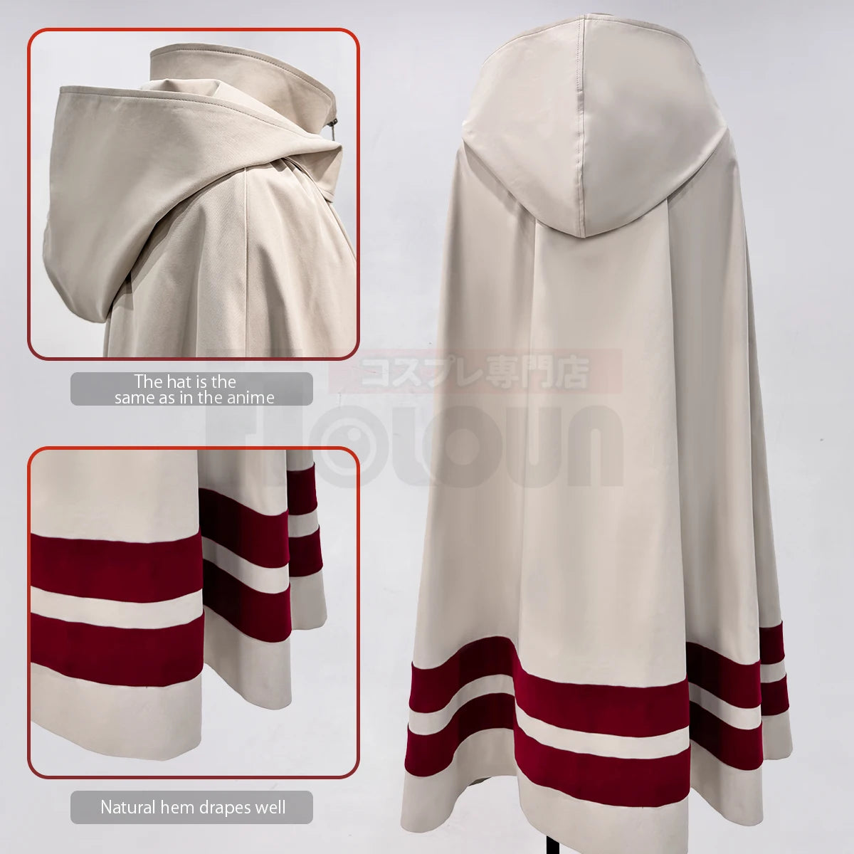 Naruto Kakashi Cosplay Cloak