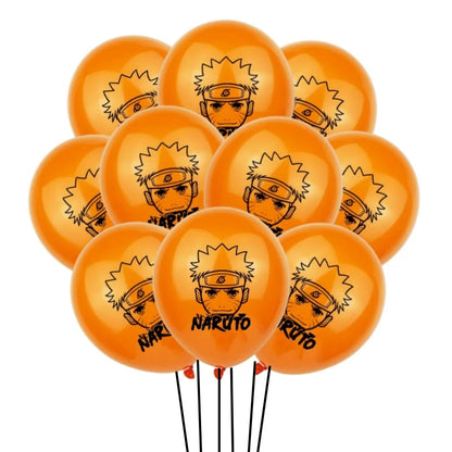 Naruto Latex Balloons Set