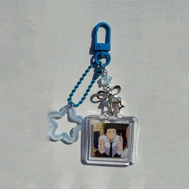 A Silent Voice Beaded Keychain