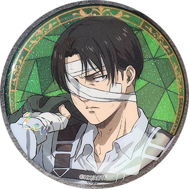 58mm Anime Attack on Titan Eren Jaeger Mikasa·Ackerman Sasha Braus Cosplay COSTUME Badge Pin SPTE Tinplate Brooch﻿ Prop Gilf