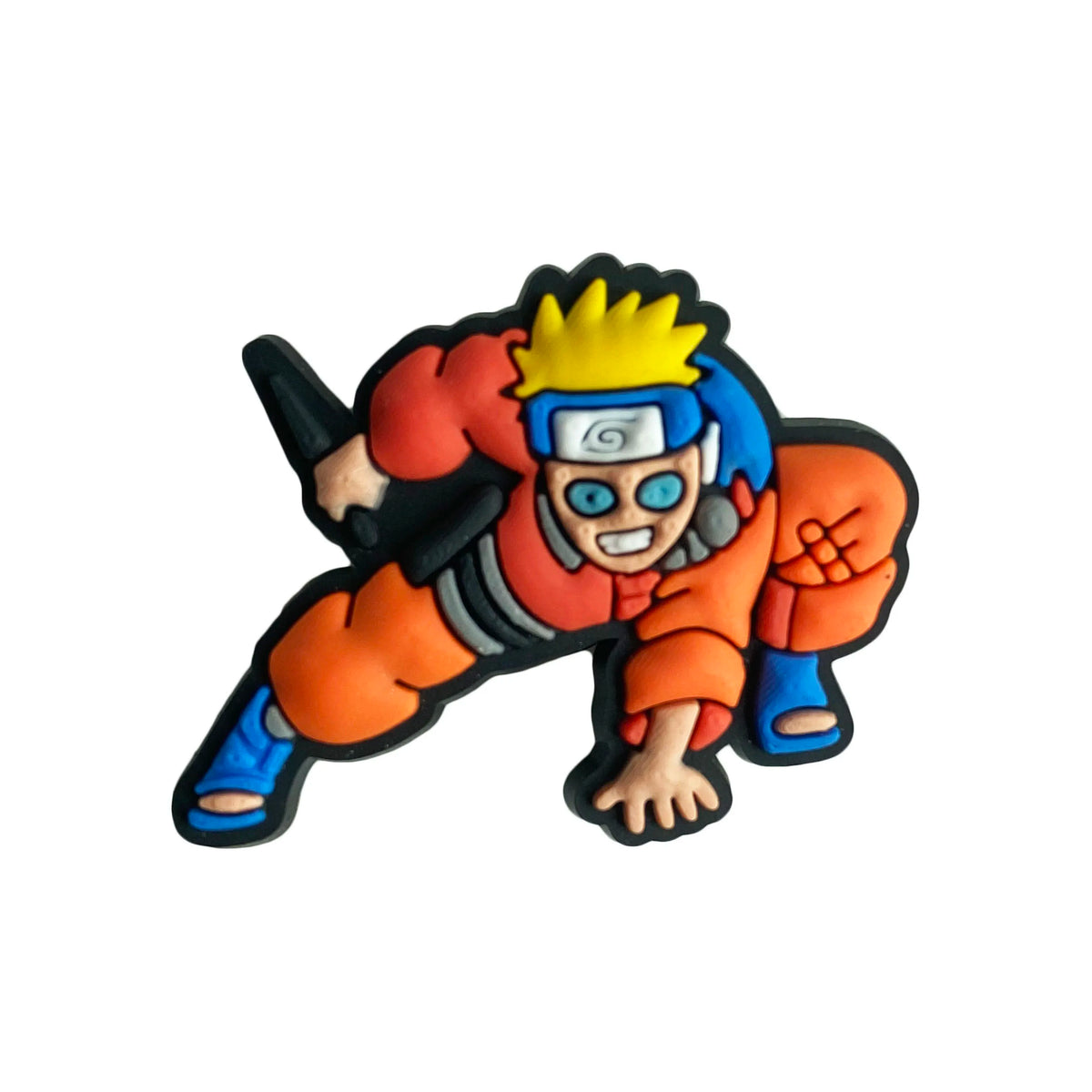 1/20pcs Naruto Anime Cartoon Shoe Charms PVC Decor for Clogs Bubble Slides Garden Sandals Kids Party Birthday Gifts