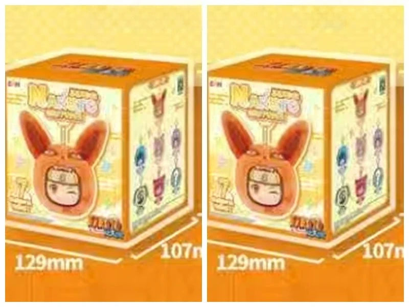 EAKI Naruto Shippuden Special Color Series Earphone Bag Blind Box Itachi Sasuke Cute Keychain Trendy Toys Surprise Pendants Gift