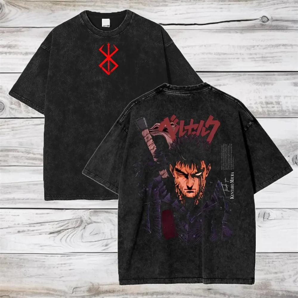 Berserk Guts Oversized T Shirt
