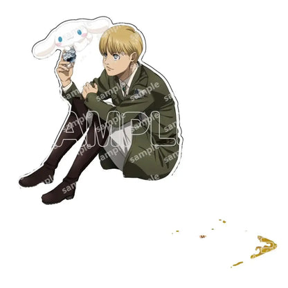 Attack on Titan Part 2 Acrylic Stand Animation Peripheral Ellen Amin Reina Owen PVC Stand Desktop Ornament Christmas Gift