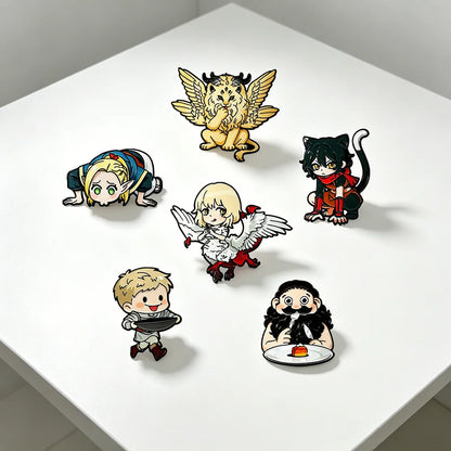 Dungeon Meshi Enamel Pins