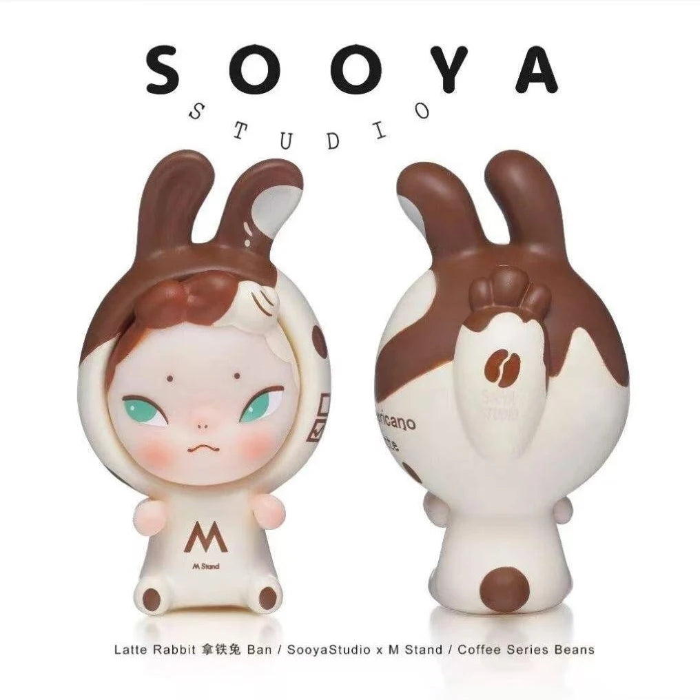 Genuine Sooya Mstand Coffee Beans Series Mini Figure Blind Box Ornament Collection Cute Toys Gift