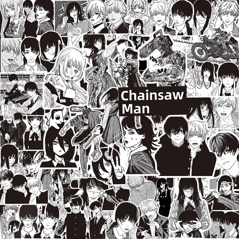 Chainsaw Man Manga Stickers