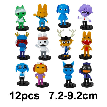 Cool Animal Hospital Action Figure Horror Game Model Toys Set