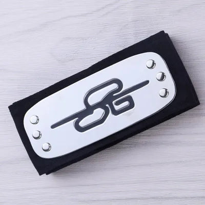 Bandai Naruto Kakashi Sasuke Headband rebel ninja Konoha protective forehead bandana cosplay anime Costume Accessories gift toy