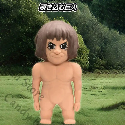 Genuine Anime Attack on Titan Cosplay Knead The Band Maumet Cartoon Stretchable Garage Kits Figurine Model Adorn Xmas Gift