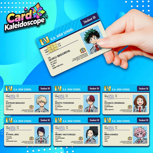 My Hero Academia Student ID Card Sticker