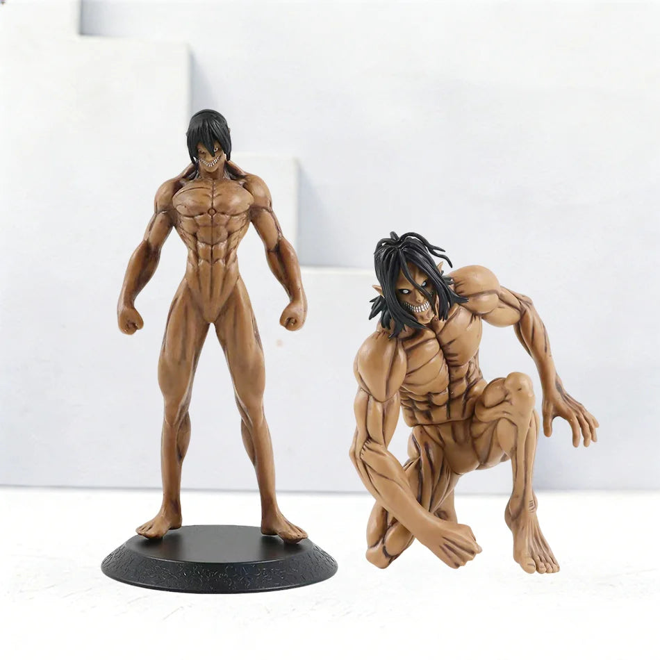Attack on Titan Figure Eren Jaeger/Levi Giant Ver. Action Figure Collectible Model Doll Figure Toys Handmade Decorative Ornament