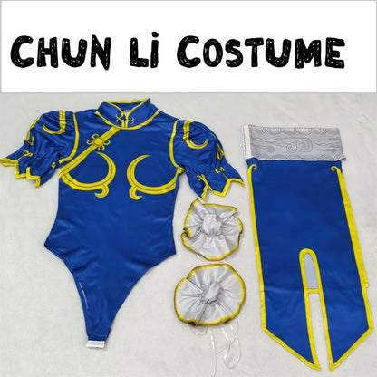 Street Fighter Chun Li Cosplay Costume