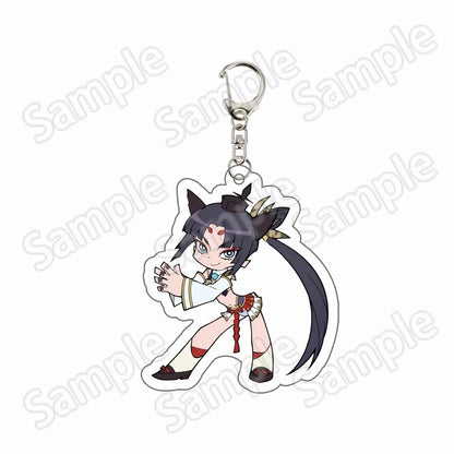Anime Game Fate Grand Order FGO Saber Gilgamesh Mash Merlin Enkidu Ishtar Jeanne Ereshkigal Acrylic Keychain Keyring Pendant