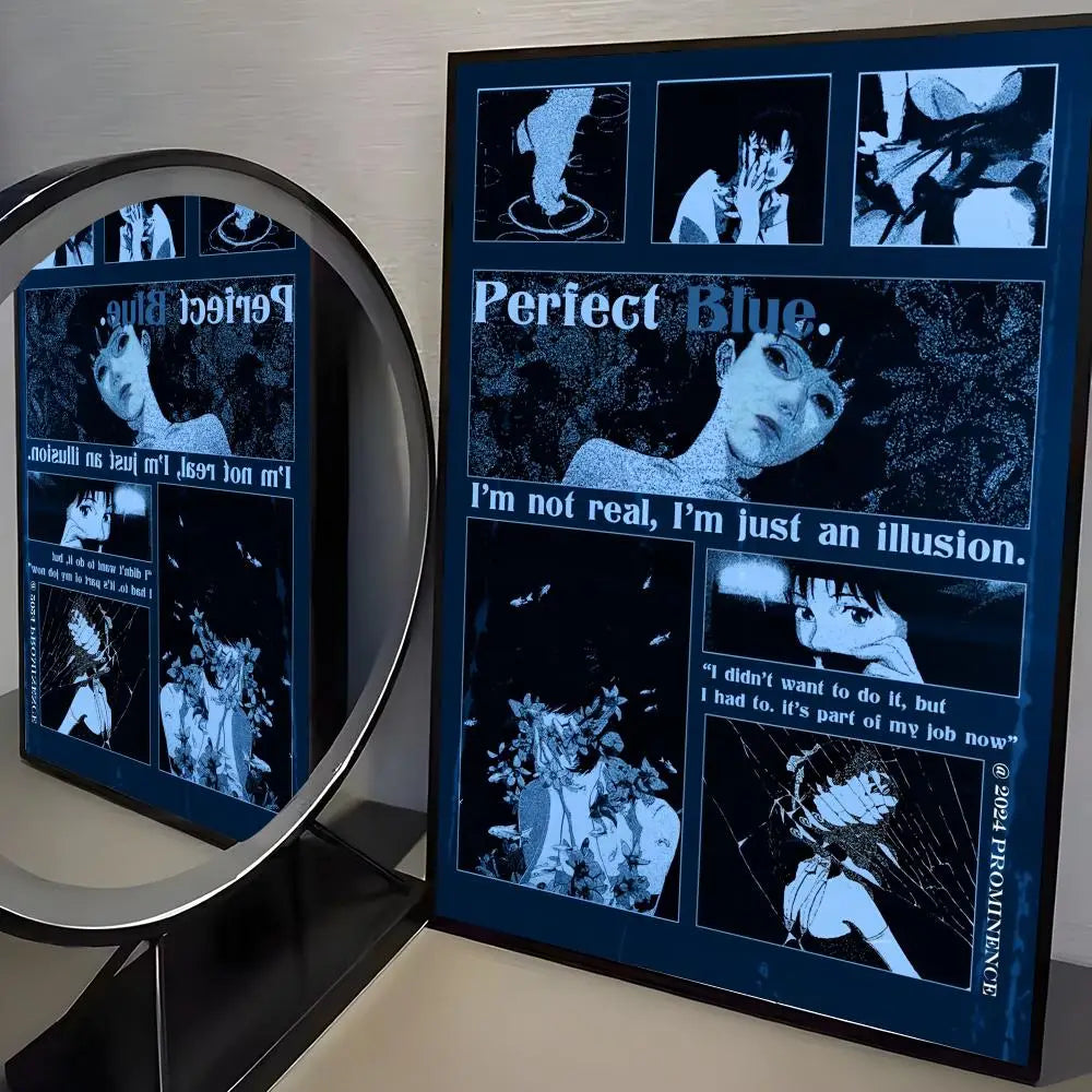 Perfect Blue Poster Wall Art