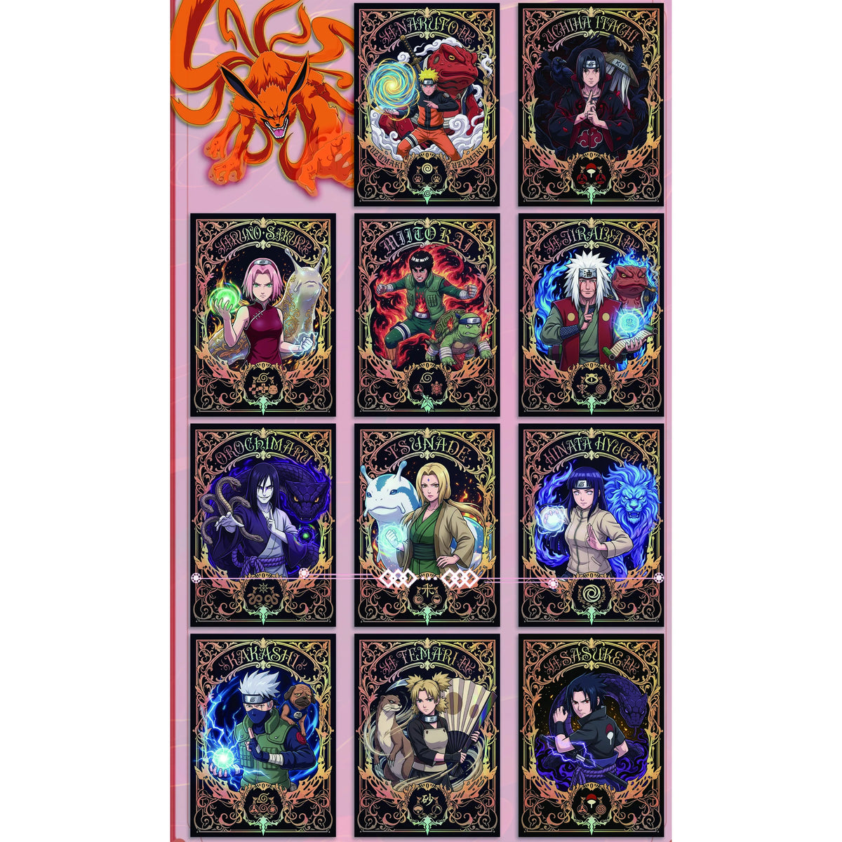Xinmu Animation Naruto Relief Metal Cards Make a Strong Debut as Game Collectibles