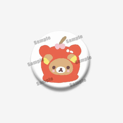Rilakkuma Bear Badge Pin