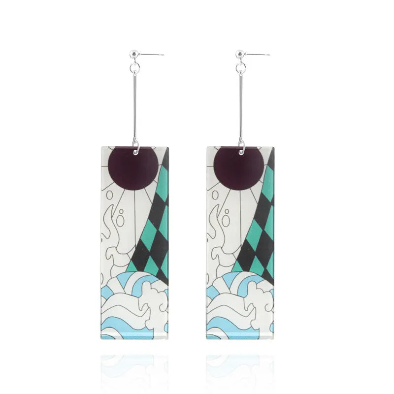 Demon Slayer Tanjiro Earrings