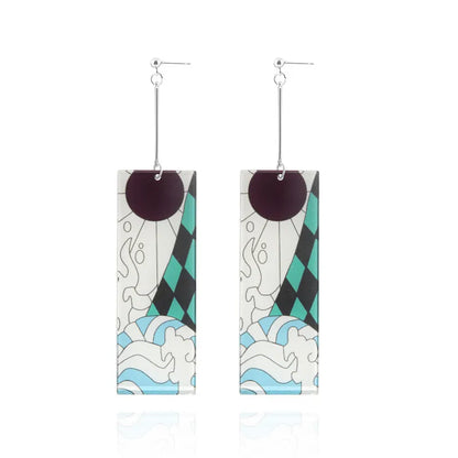 Demon Slayer Tanjiro Earrings