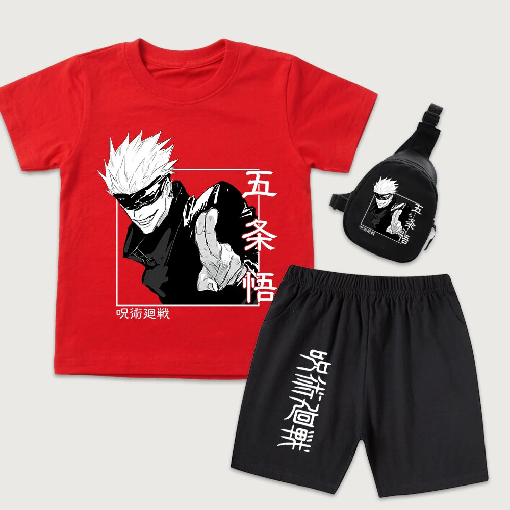 Jujutsu Kaisen Satoru Gojo Shorts Set