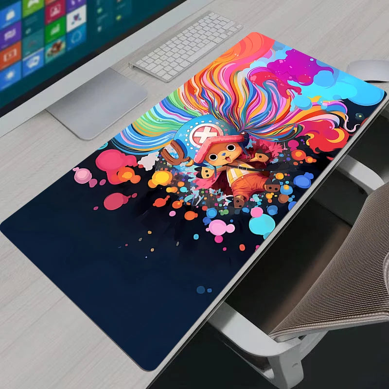 One Piece Tony Tony Chopper Xxl Mouse Pad Office Computer Desk Mat Table Keyboard Laptop Carpet Accessories Gaming Mousepad