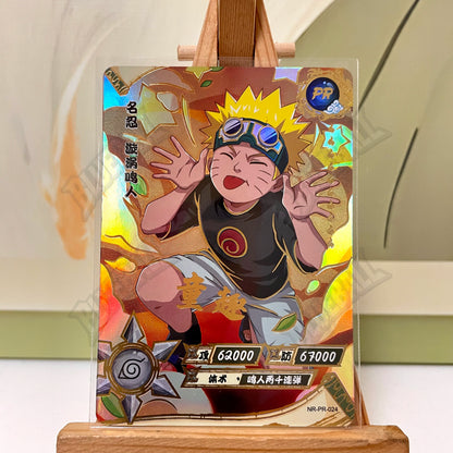 Kayou Naruto PR Full Set No 1-38 Uchiha Sasuke Uzumaki Naruto Sakura Haruno Kakashi Rare Anime Collectible Trading Cards Toy Gif