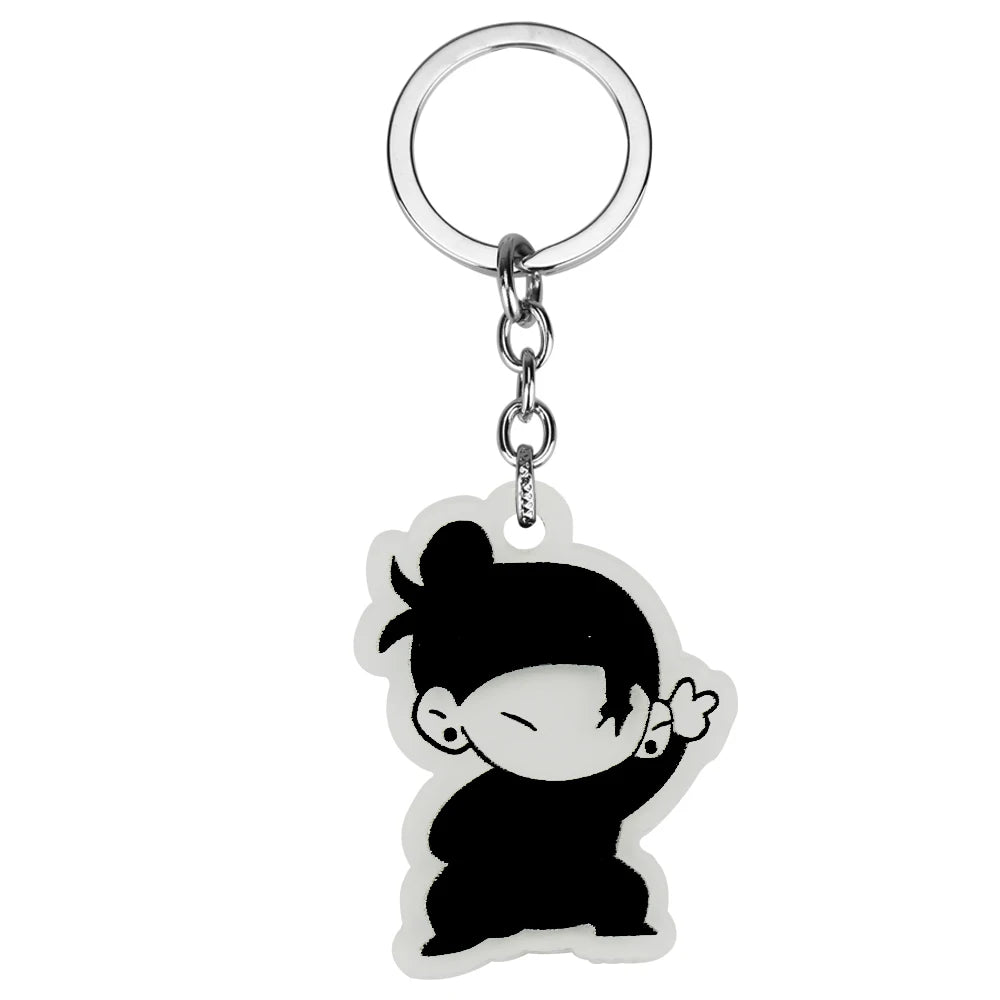 Jujutsu Kaisen Gojo Geto Keychain