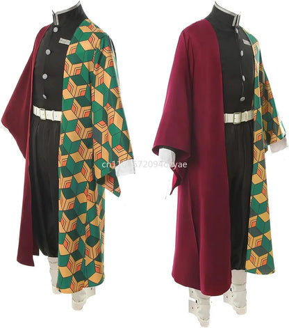 Demon Slayer Tanjiro Cosplay Costume