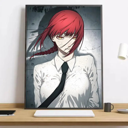 Chainsaw Man Makima Canvas Poster