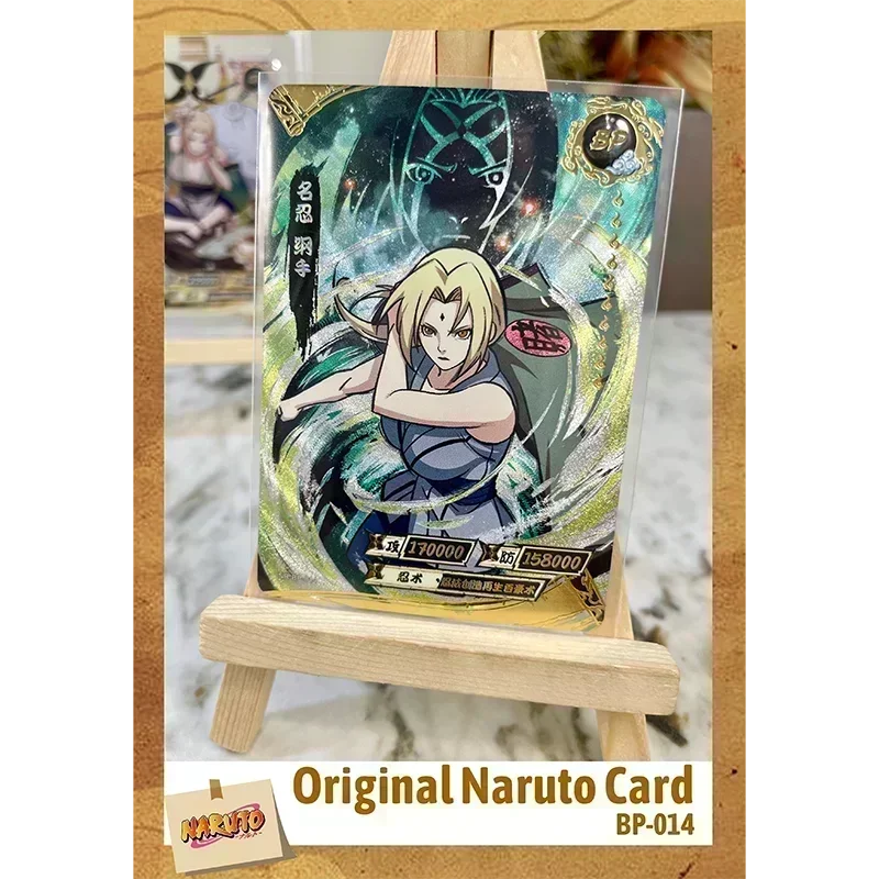 Kayou Anime Card Naruto Card BP Full Series No.01-034 Rare Uzumaki Kakashi Gaara Onoki Haku Anime Collection Card Kids Toy Gift