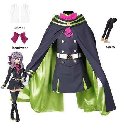Seraph Of The End Shinoa Military Uniform