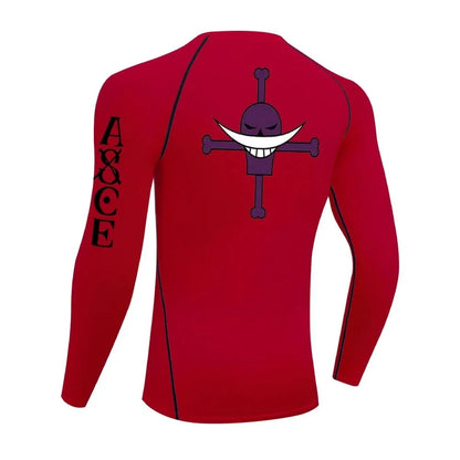 One Piece Luffy Rash Guard