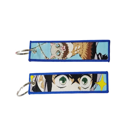 Anime Lock Keychain Pendant