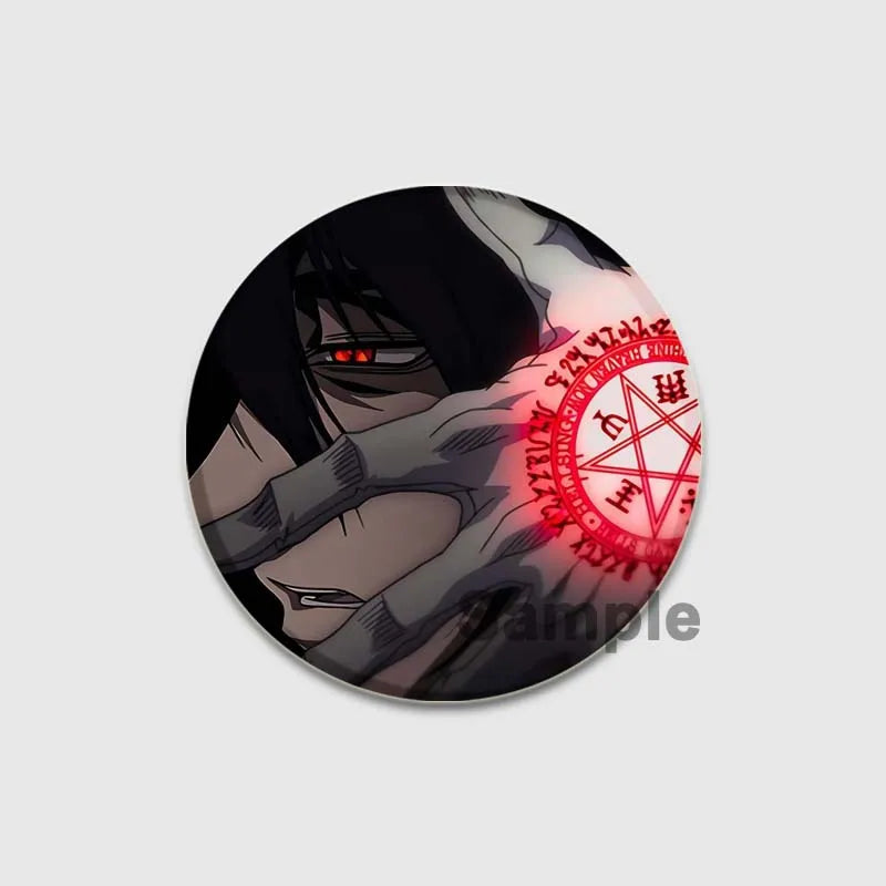 Hellsing Ultimate Tinplate Brooch