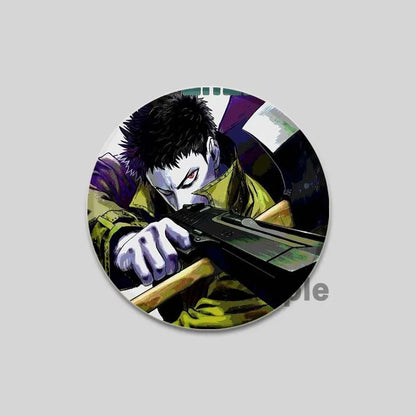 One Punch Man Saitama Brooch