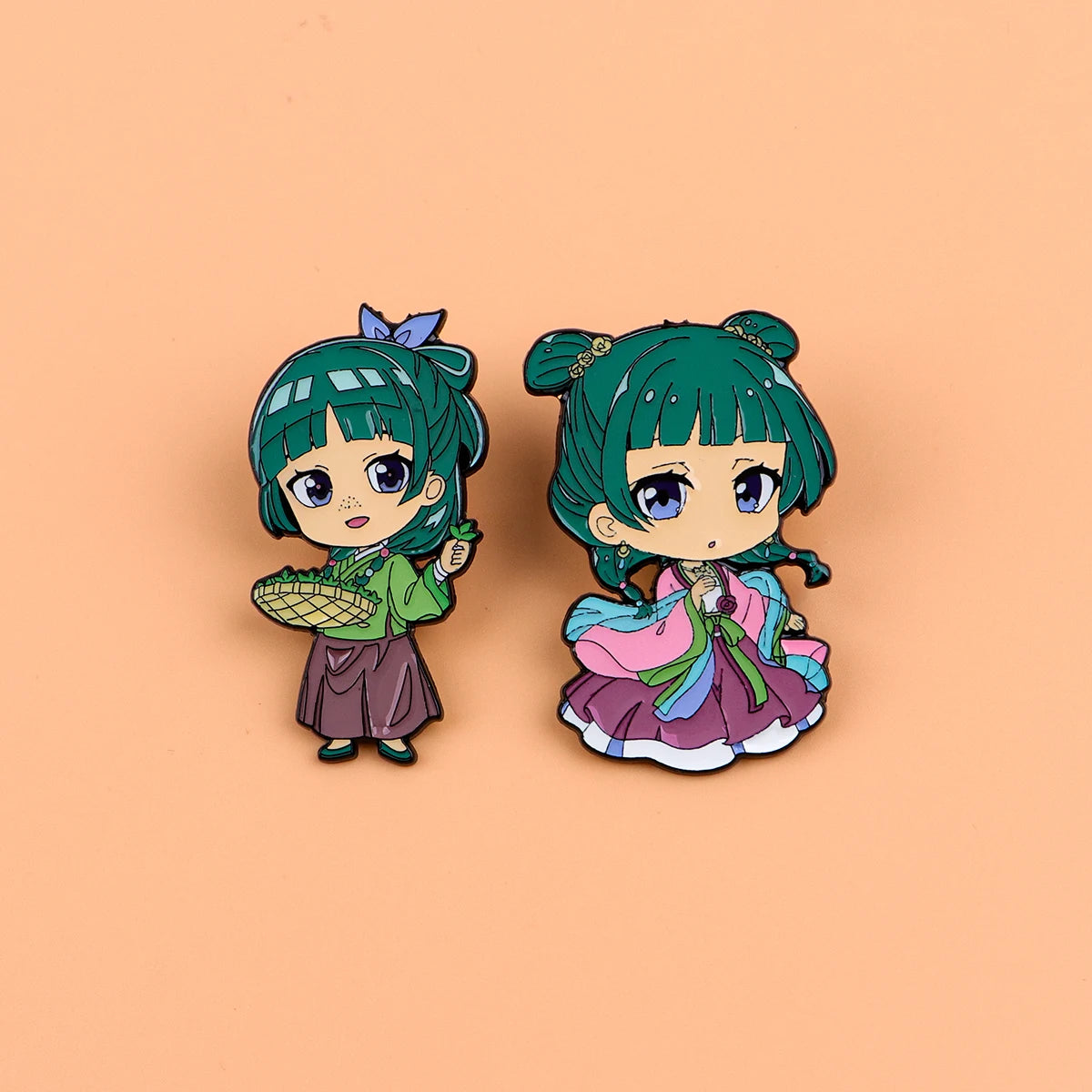 Anime Characters Kawaii Cat Enamel Pin