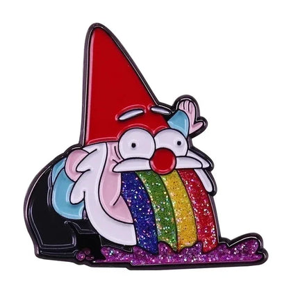 EUROPE Fantasy Funny Anime Enamel Lapel Pin Gravity Collect Badge