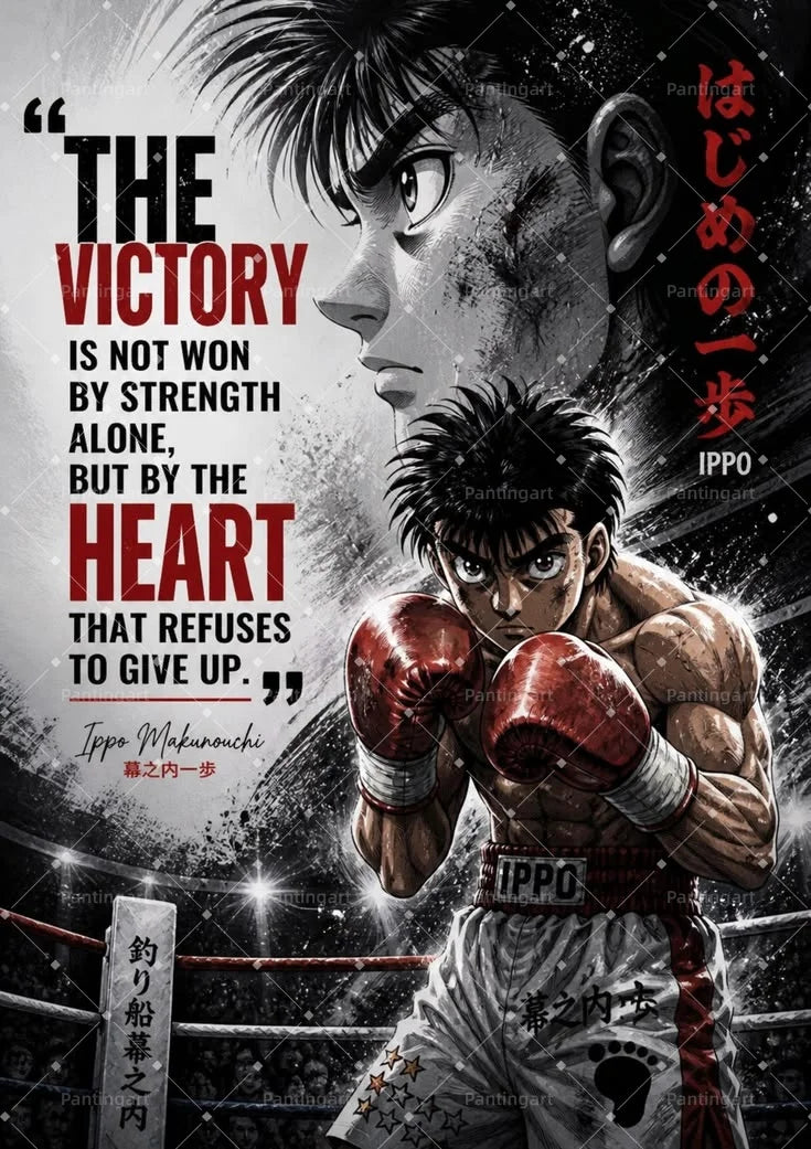 Hajime No Ippo Boxing Canvas