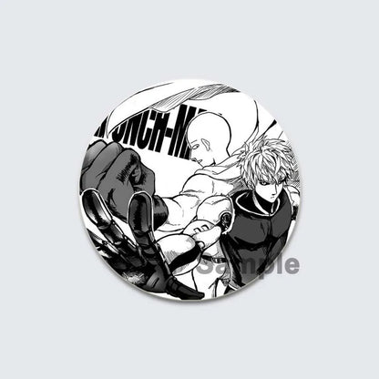 One Punch Man Saitama Lapel Pin