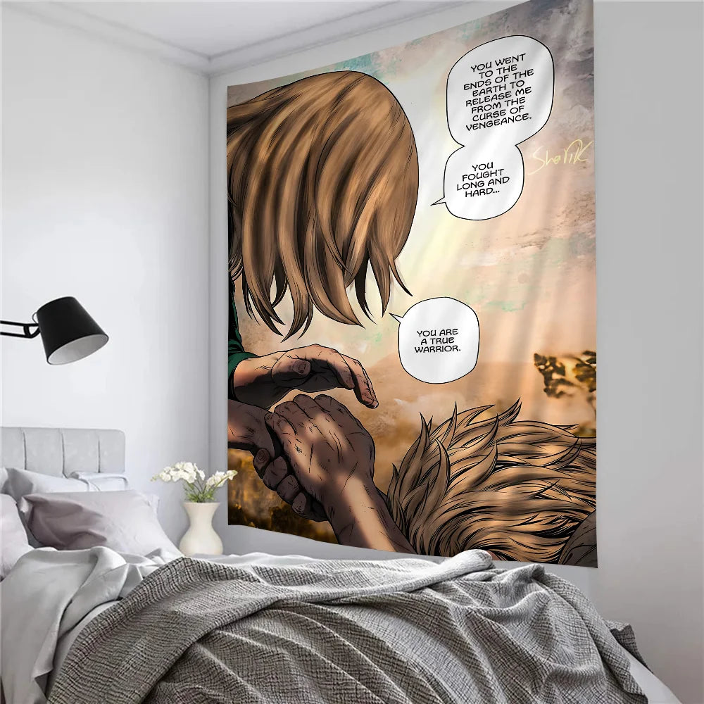 Vinland Saga Tapestry Blanket