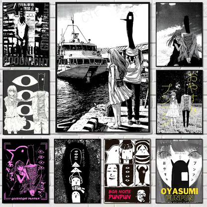 Goodnight Punpun Poster Wall Art