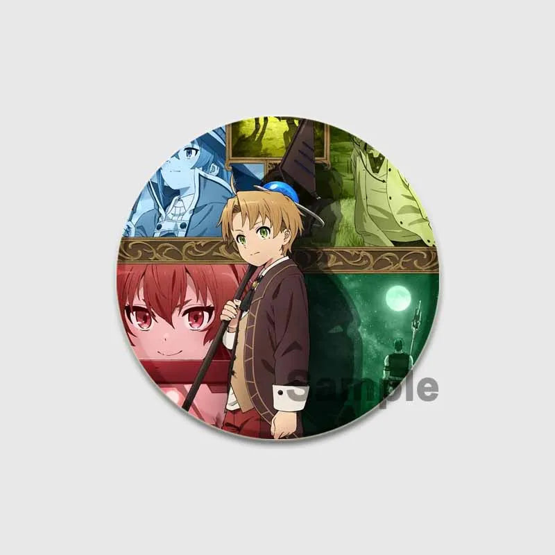 Mushoku Tensei Brooch Pin