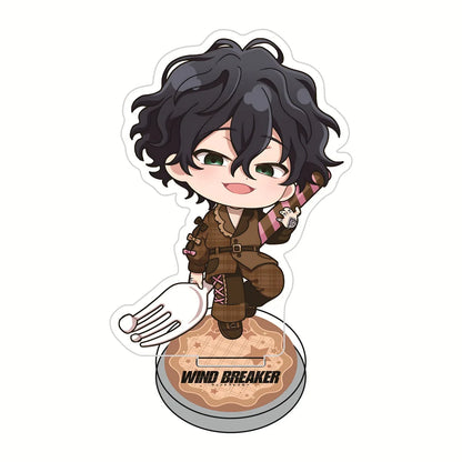 WIND BREAKER Brown Safari Acrylic Stand