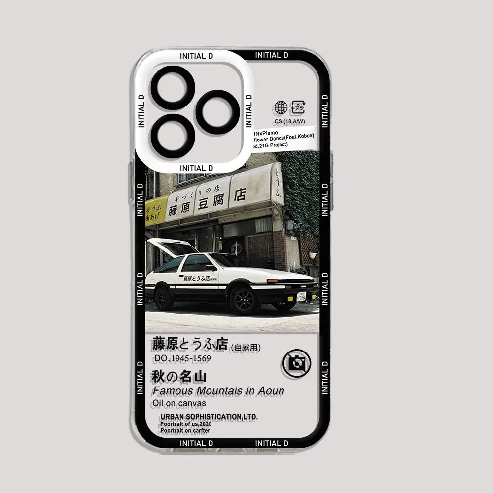 Initial D AE86 Phone Case