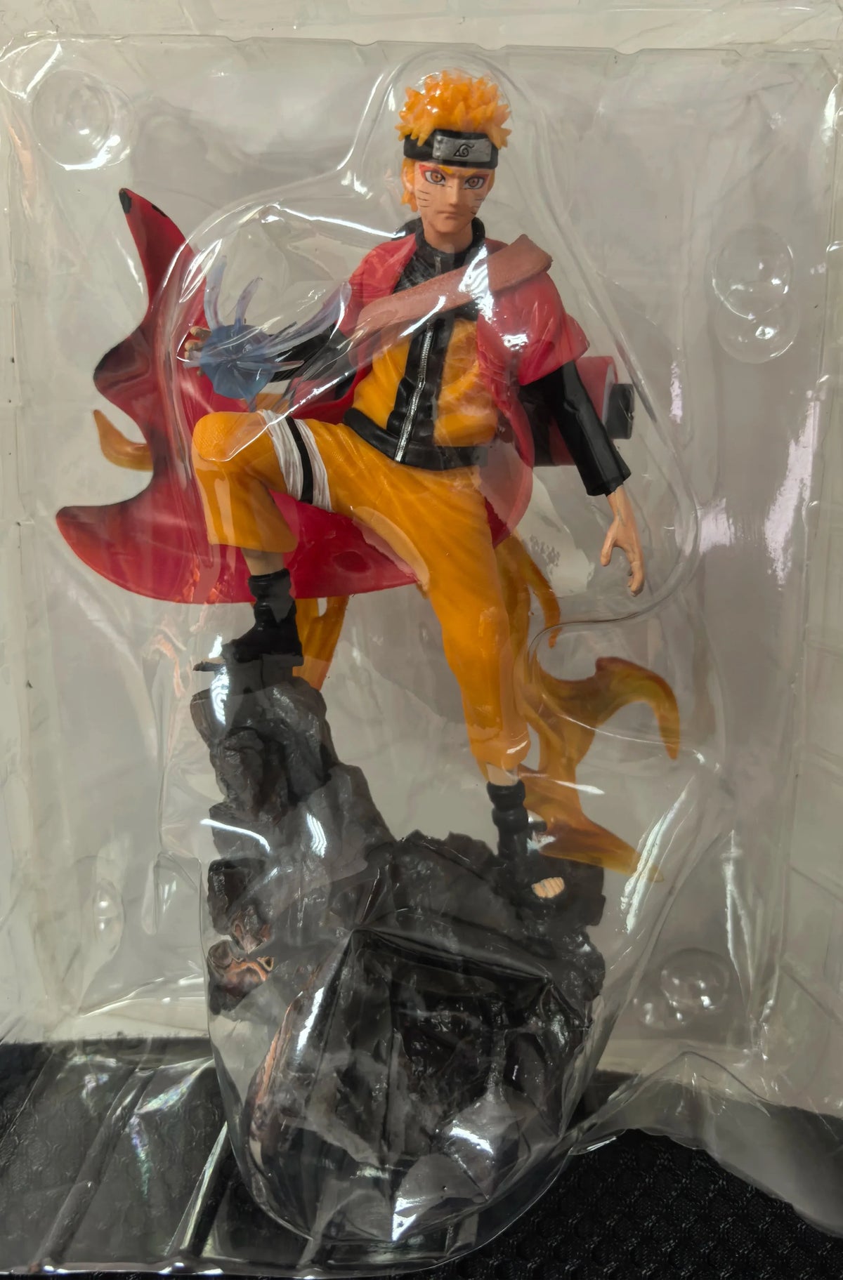 23cm **Naruto Anime Figure Uzumaki Naruto Uchiha Sasuke Action Model Pvc Statue Desktop Ornament Collection Toys Gift
