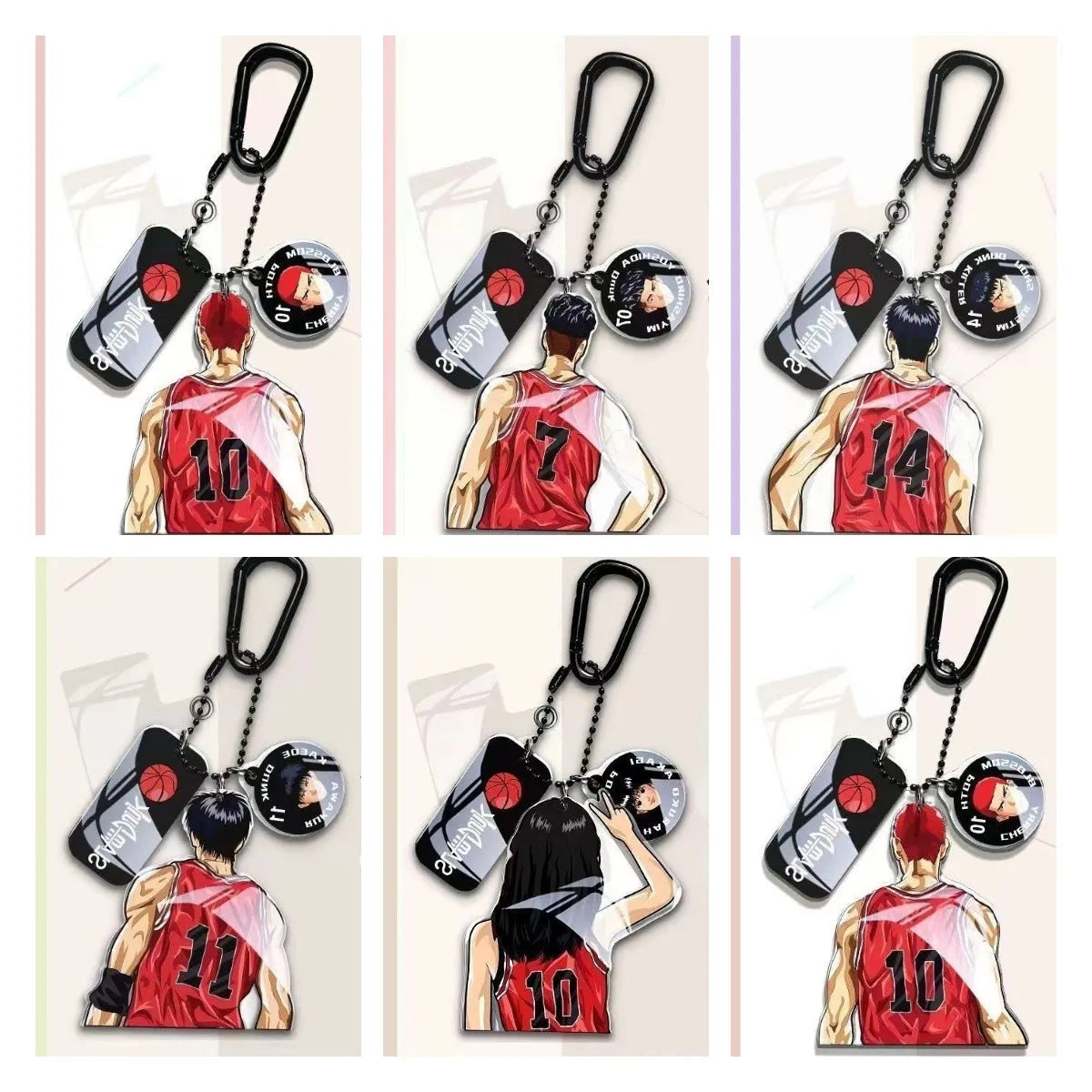 Slam Dunk Acrylic Keychain