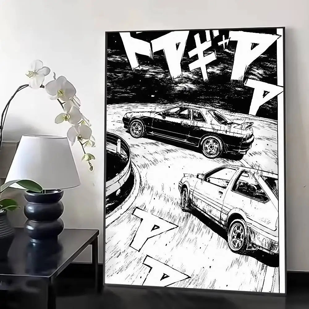 Initial D Poster Sticker